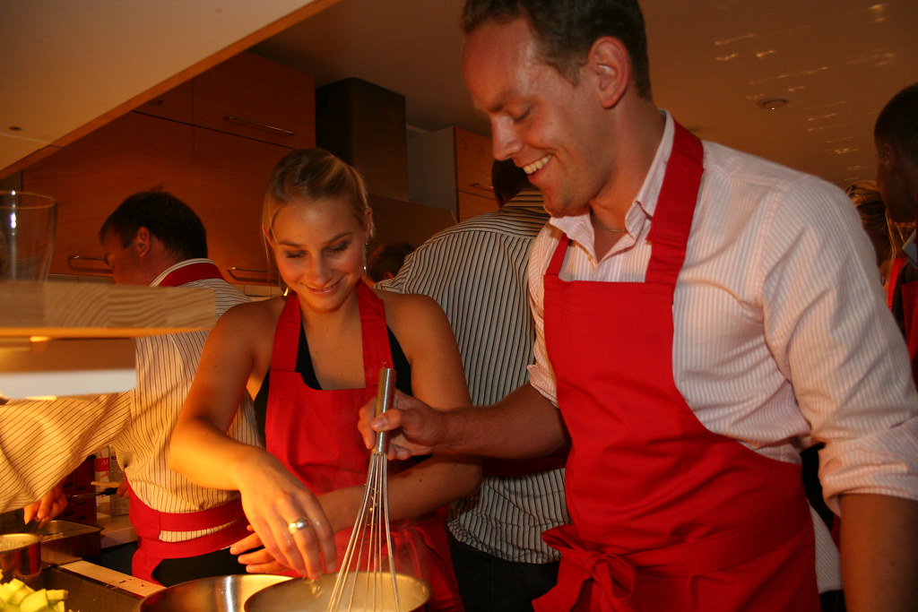 Active cooking at Foodlab Stockholm