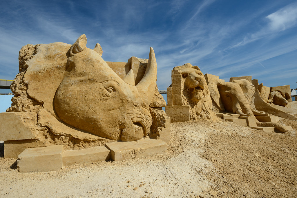 Brighton Sand Sculture Festival 2014
